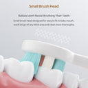 3D Red Teddy Handle Soft Bristles Toothbrush for Children's with Travel Case 2 To 5 Years